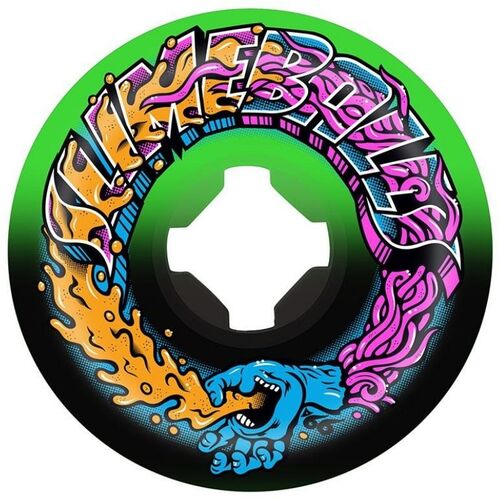 Slime Balls Speed Balls Wheels Green/Black 56mm 99a