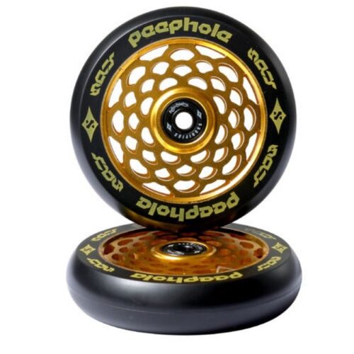 Sacrifice Scooters PeepHole Gold Wheels