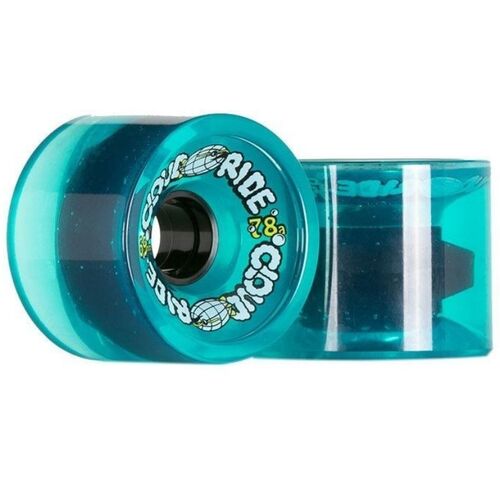 Cloud Ride Turquoise Wheels 69mm 78a
