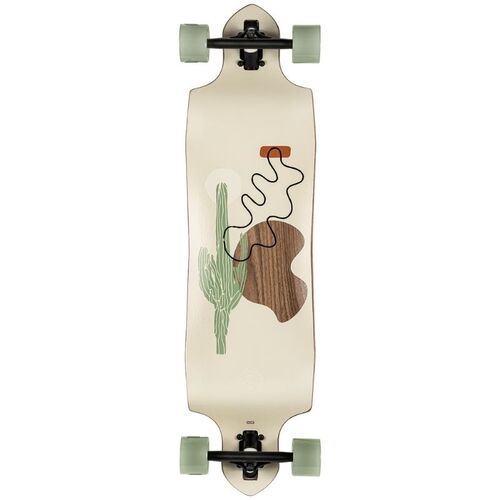 Globe Geminon Dropthrough Walnut Cacti Longboard 37"