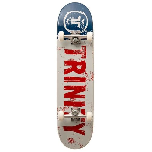 Trinity Brushed Logo BWR Skateboard 7.75"