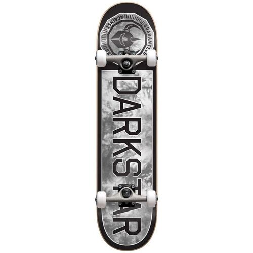 Darkstar Timeworks Black Grey Skateboard 8.25"