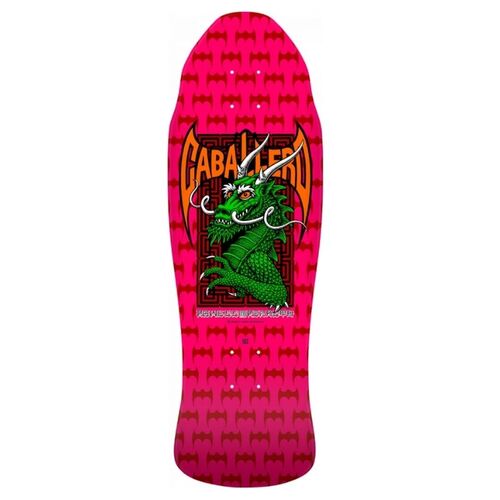 Powell Peralta Cab Dragon Pink Reissue Deck 9.625"