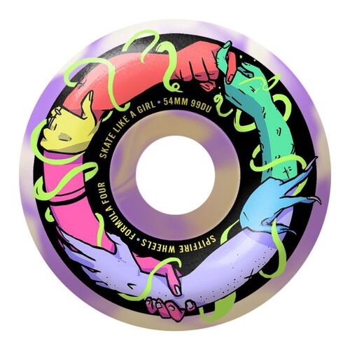 Spitfire F4 Skate Like a Girl Classic 99a/54mm