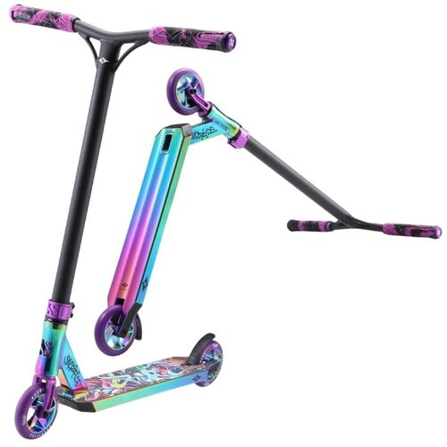 Sacrifice V2 Flyte 100 Scooter - Neochrome Blue Graffiti