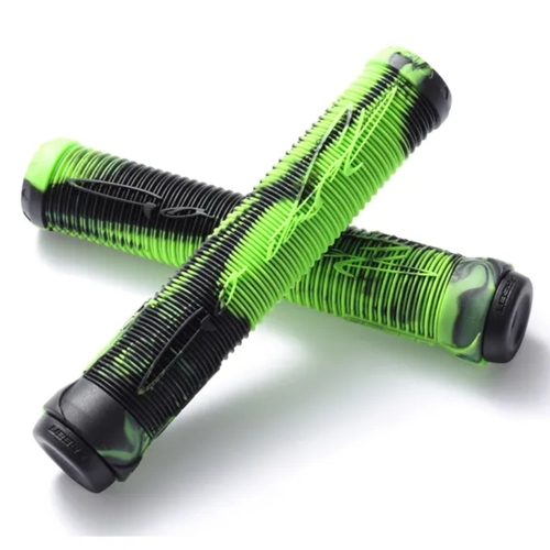 Fasen Scooter Hand Grips - Green/Black