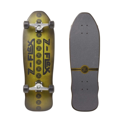 Z flex 80's Bar Burst Green Skateboard
