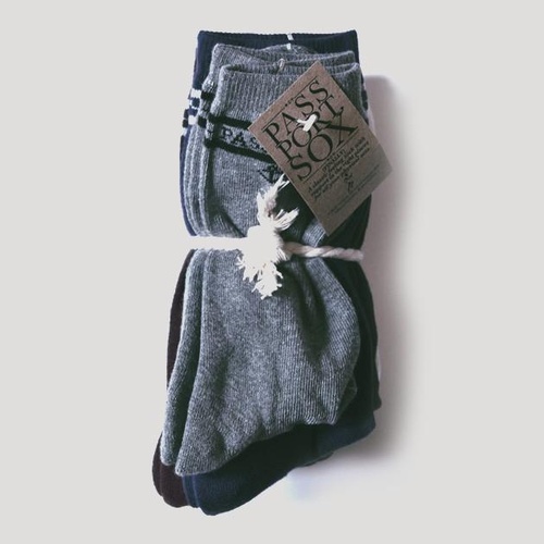 Passport Skate Socks 5 Pack Multicolour