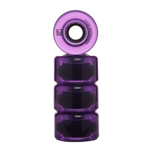Z Flex Purple Trans Z-Smooth V2 Wheels