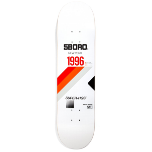 5 Boro NYC skateboard Deck VHS III 8.375