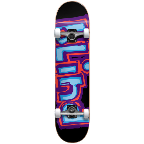 Blind Complete Skateboard FP OG 7.875 Purple/Red/Blue Neon