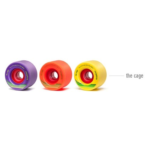 Orangatang Cage Skateboard Wheels 73mm Purple