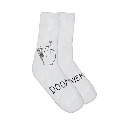 Doom Sayers Middle Finger Socks