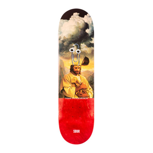 Sour Skateboards Jesus Deck 8.25