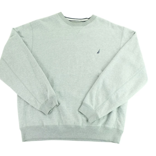 Vintage Nautica Jumper Grey Large
