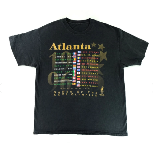 Vintage 1996 Olympics Atlanta Tee XL