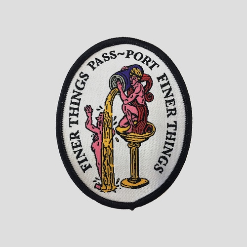 Passport Skateboards Finer Things Patch