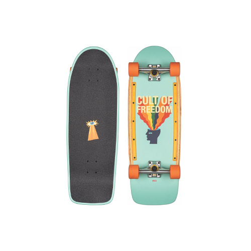 Globe Blaster Cult Of Freedom Skateboard 31"