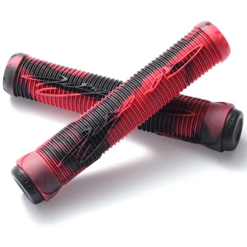 Fasen Scooter Hand Grips - Black/Red
