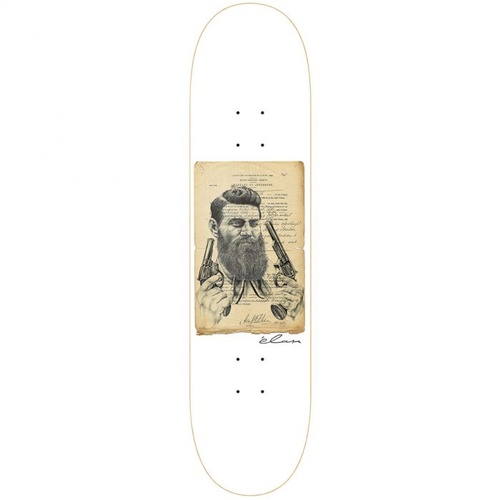 Elan Ned Kelly Redline Skateboard Deck 8.50