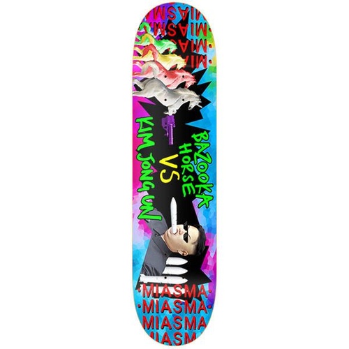 Miasma Kim Vs Horse Skateboard Deck