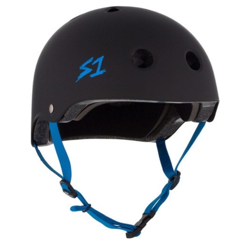 S One Lifer Black/Cyan Helmet